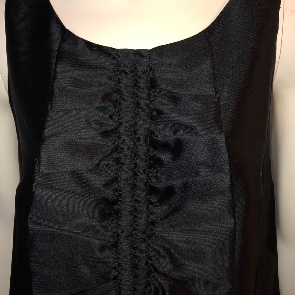 Moschino Black Ruffled Swing  Mini Party Dress Sz 6